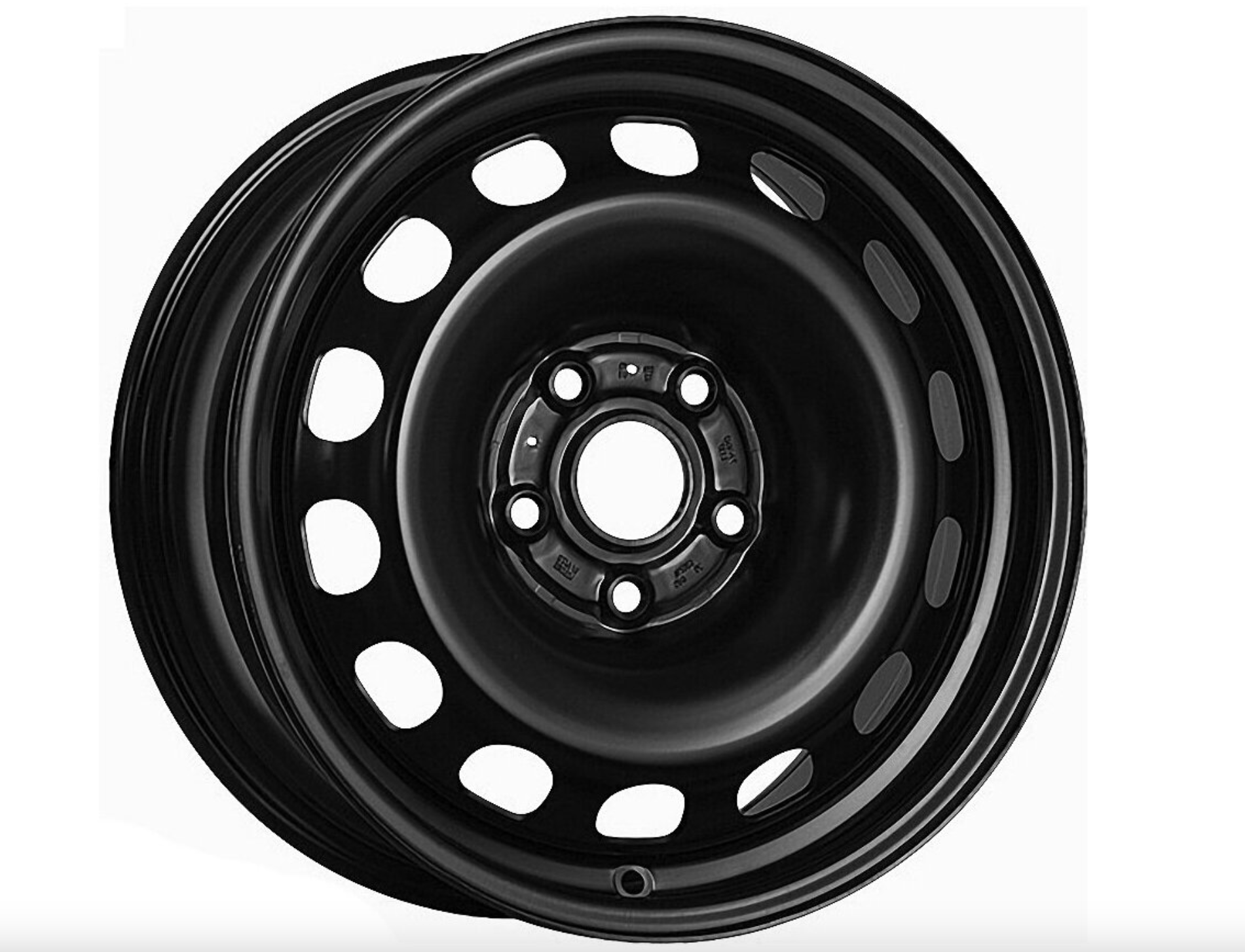 Диск колесный VW Passat B3/B4 R14 черный EURODISK 53A35D ED 4х100 ET35 D-57,1