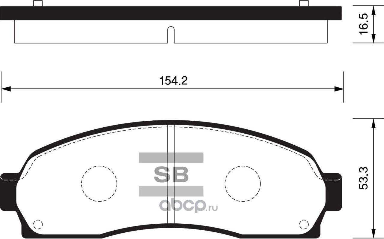 

Тормозные колодки Sangsin brake передние sp1369