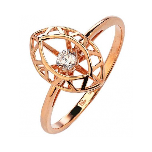

Кольцо из серебра р. , Эстет 01К157952А, фианит, 01К157952А