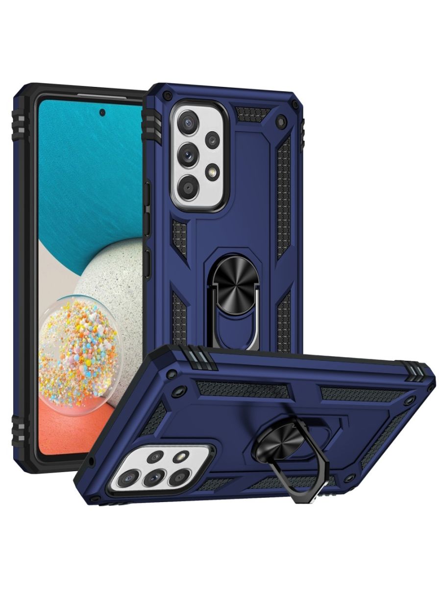 

Brodef ArmaRing Противоударный чехол с кольцом для Samsung Galaxy A53 черный