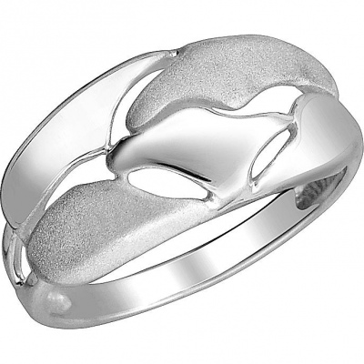 Серебряное кольцо 18-й пробы, модель Эстет, инвентарный номер 01К7512890.