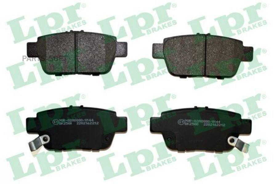 

Колодки Тормозные Acura Tl 00- Задние Lpr 05P2212
