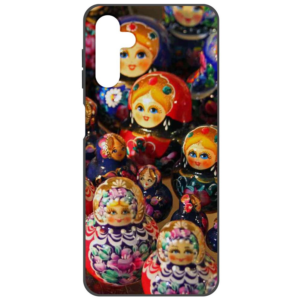 

Чехол-накладка Софт Матрешка для Samsung Galaxy A13 5G (A136), Черный