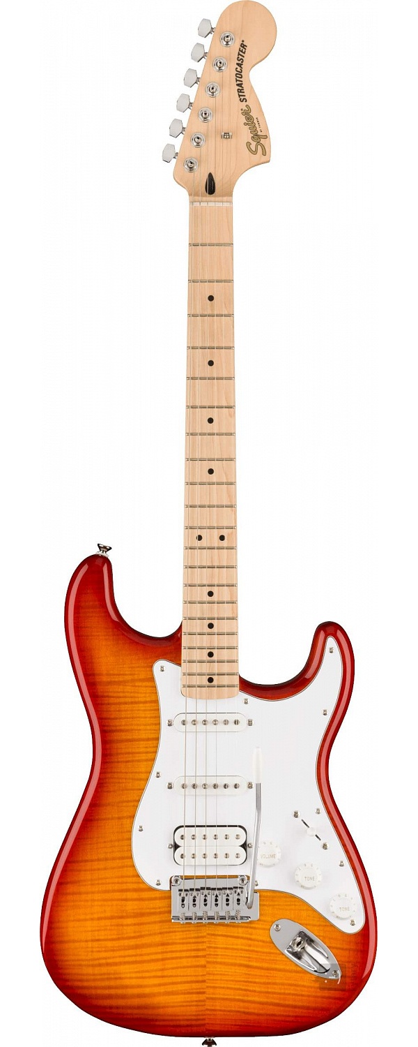 Электрогитара FENDER SQUIER Affinity Stratocaster FMT HSS MN SSB