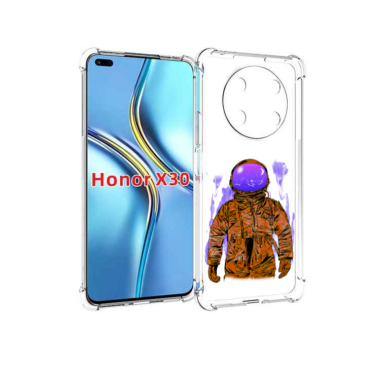 

Чехол MyPads нарисованный мужчина в скафандре для Honor X30 / Magic4 Lite 5G, Прозрачный, Tocco