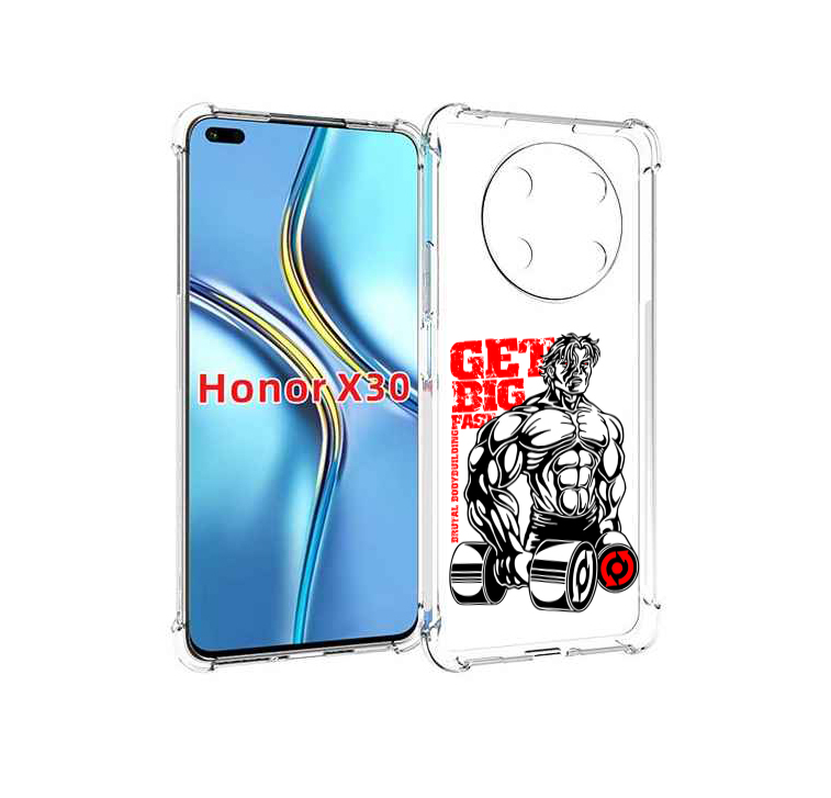 

Чехол MyPads накаченное тело для Honor X30 / Magic4 Lite 5G, Прозрачный, Tocco