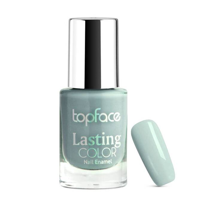 

Лак для ногтей TopFace Lasting color тон 91 пыльный голубой 9 мл