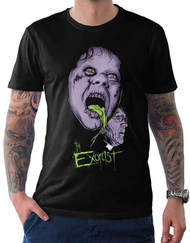 

Футболка мужская Dream Shirts The Exorcist 10009262 черная L, The Exorcist 10009262