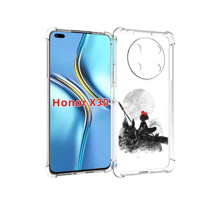 

Чехол MyPads мононоке для Honor X30 / Magic4 Lite 5G, Прозрачный, Tocco