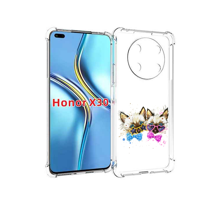 

Чехол MyPads милые котята для Honor X30 / Magic4 Lite 5G, Прозрачный, Tocco