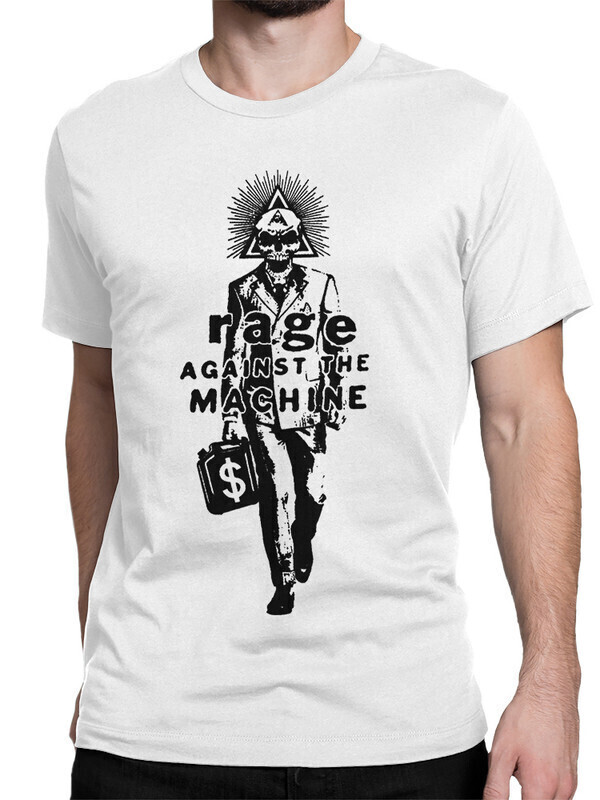 фото Футболка мужская dream shirts rage against the machine 10009242 белая s