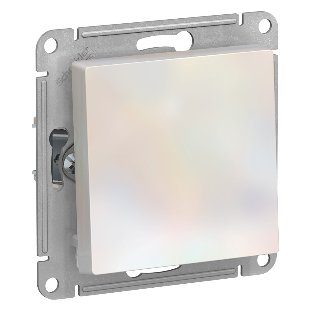 

Выключатель Schneider Electric 1-клавишный белый ATN000471.9 9 шт