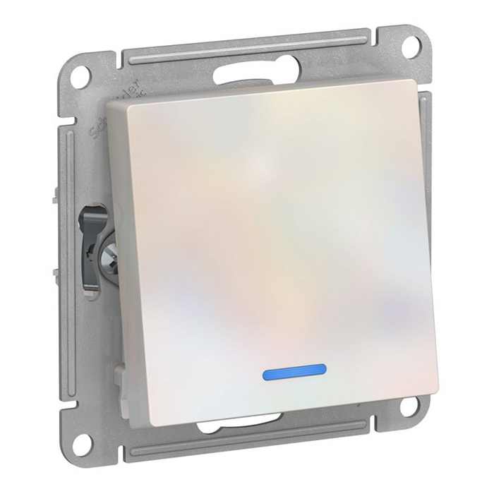 

Выключатель Schneider Electric 1-клавишный белый ATN000463.10 10 шт