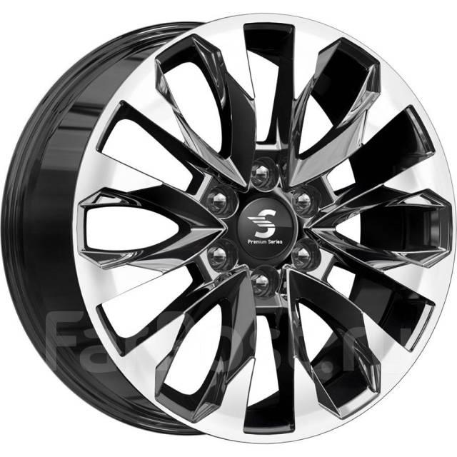 

Диск колесный 8X20/6X139,7 Et42 D75,1 Кр007 (Haval H9) Diamond Gloss Graphite SKAD арт. WH, КР007 Haval H9