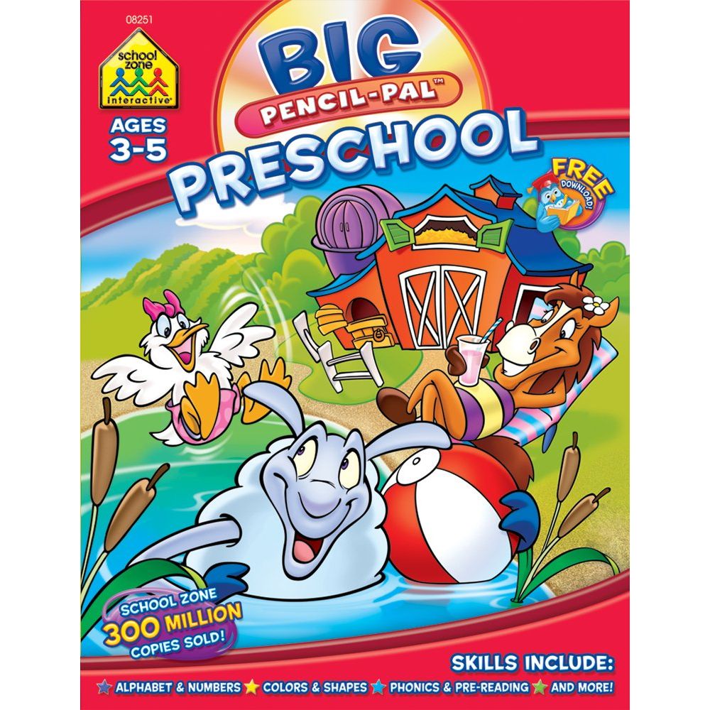 

Big Preschool Pencil Pal. Joan Hoffman