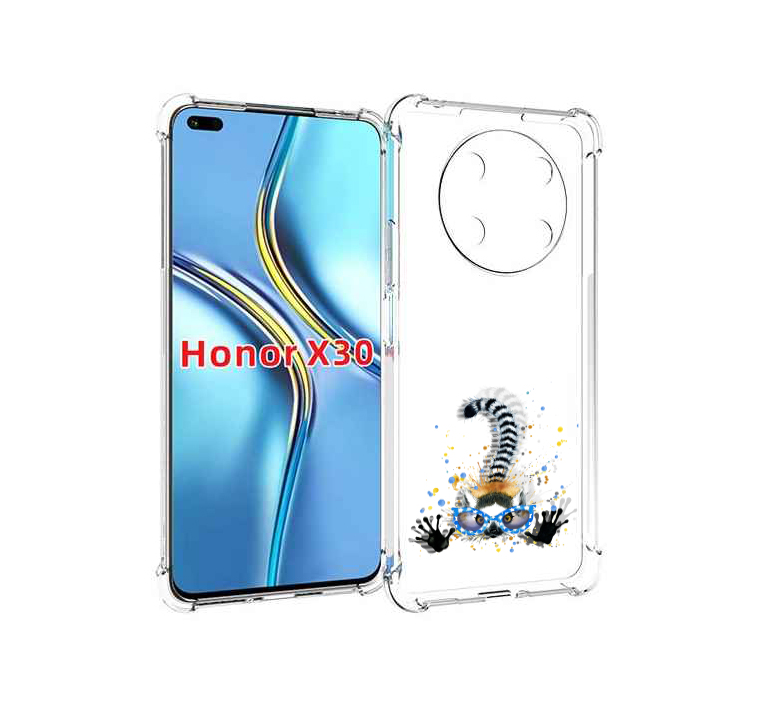 

Чехол MyPads лямур для Honor X30 / Magic4 Lite 5G, Прозрачный, Tocco