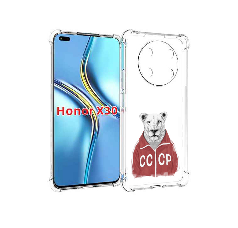 

Чехол MyPads львица ссср для Honor X30 / Magic4 Lite 5G, Прозрачный, Tocco