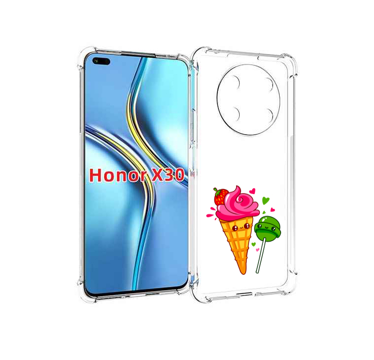 

Чехол MyPads Вкусняшки для Honor X30 / Magic4 Lite 5G, Прозрачный, Tocco