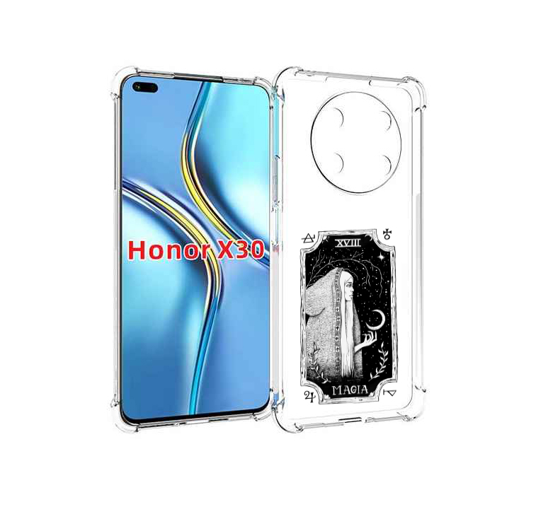 

Чехол MyPads лунная магия для Honor X30 / Magic4 Lite 5G, Прозрачный, Tocco
