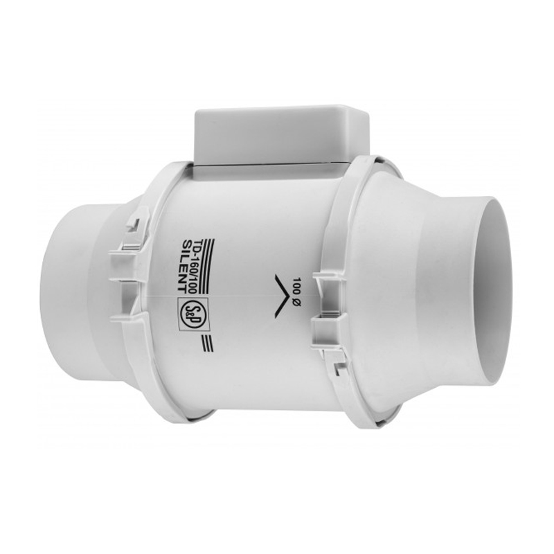 

Вентилятор канальный Soler&Palau TD-160/100NT Silent 03-0101-204 таймер, Белый