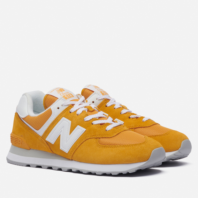 

Мужские кроссовки New Balance 574 Classic жёлтый, размер 40.5 EU, 574 Classic