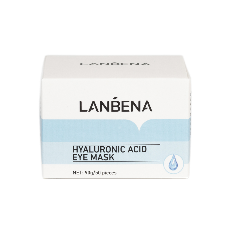 Патчи тканевые для кожи вокруг глаз с гиалуроновой кислотой Lanbena Hyaluronic Acid 50 шт