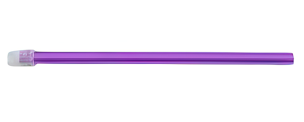 Слюноотсос стоматологический одноразовый со съемным наконечником 100 шт. фиолетовый