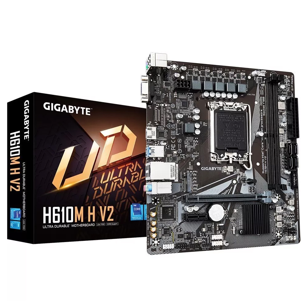 Материнская плата GIGABYTE H610M H V2 (H610M H V2)