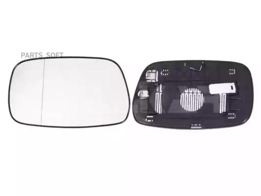 

Стекло Зеркала Toyota Avensis 03-06 Corolla 01-07 Lh Асферическое С Обогревом