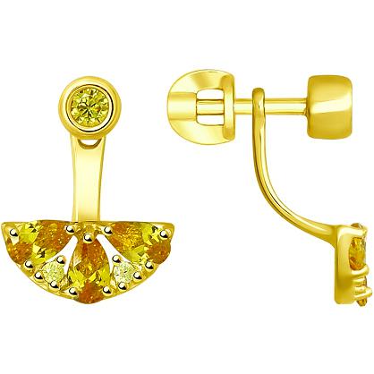 

Серьги женские из серебра Эстет Р3С2502845П, фианит, Р3С2502845П