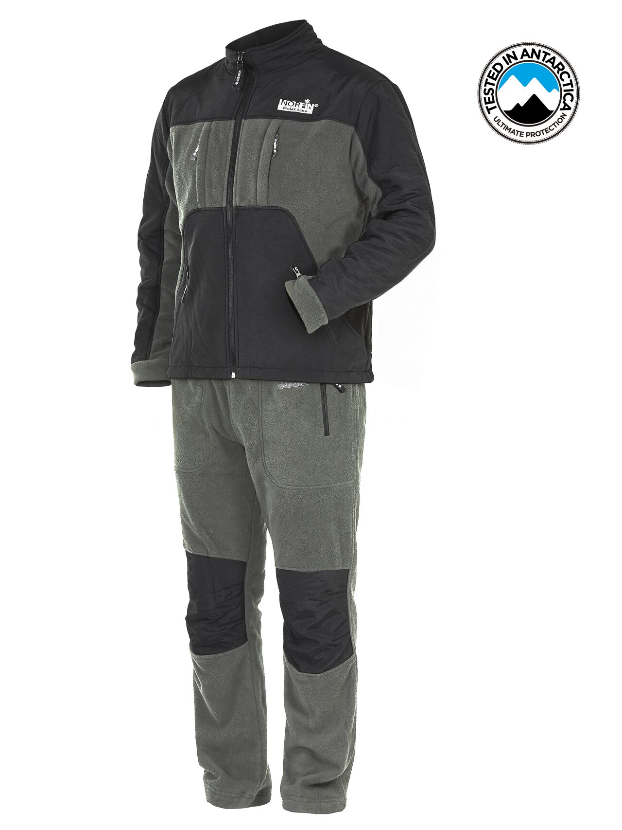 

Костюм флис. Norfin POLAR LINE 2 GRAY 01 р.S