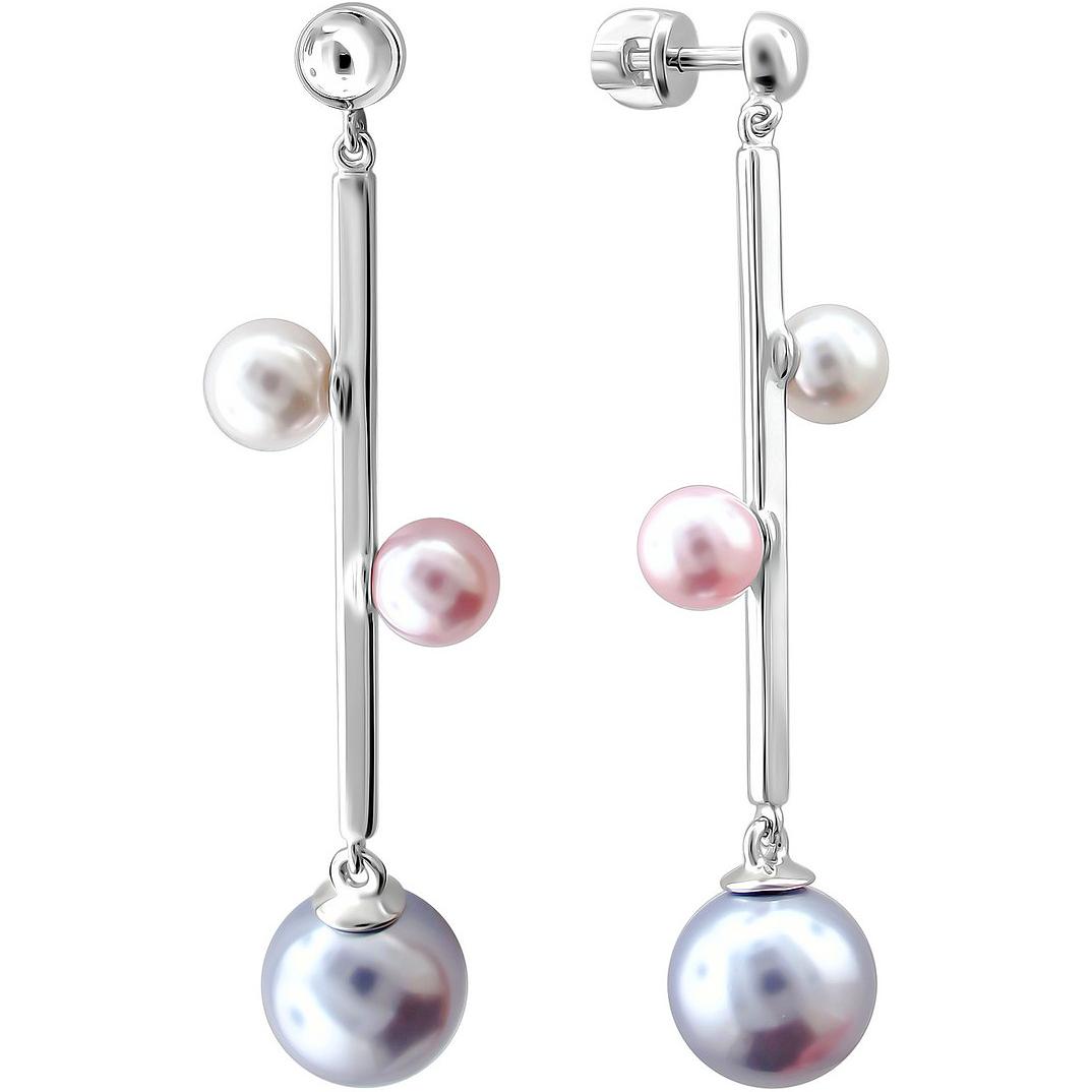 

Серьги женские из серебра Эстет Р3С2502655, жемчуг, Р3С2502655