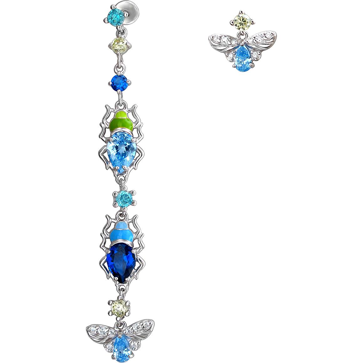 

Серьги женские из серебра Эстет Р3С2502625Э, фианит, Р3С2502625Э