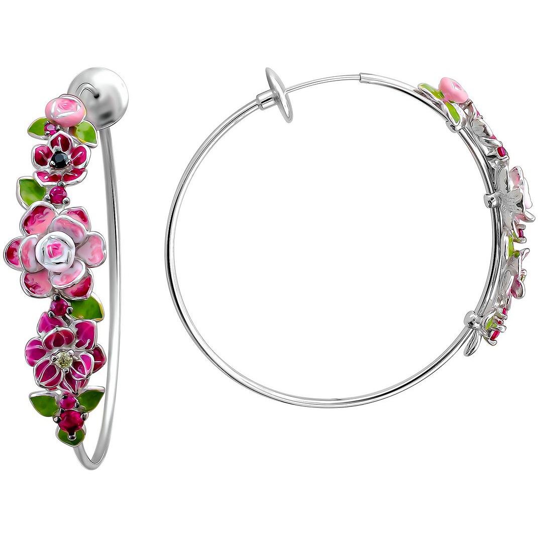

Серьги женские из серебра Эстет Р3С25023589Э, фианит, Р3С25023589Э