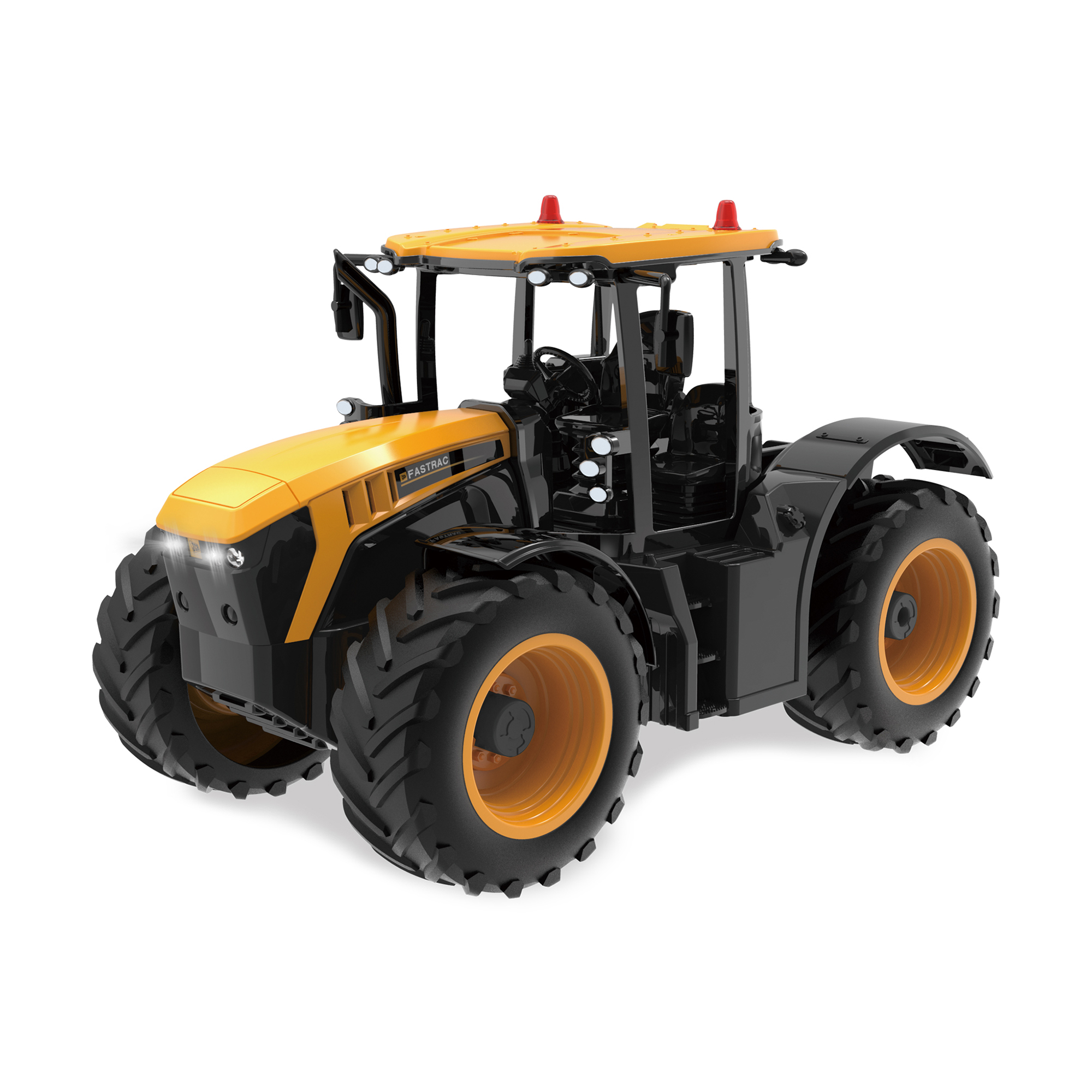 Радиоуправляемый трактор Double Eagle JCB Fastrac фары и звук - E682-003 3160₽