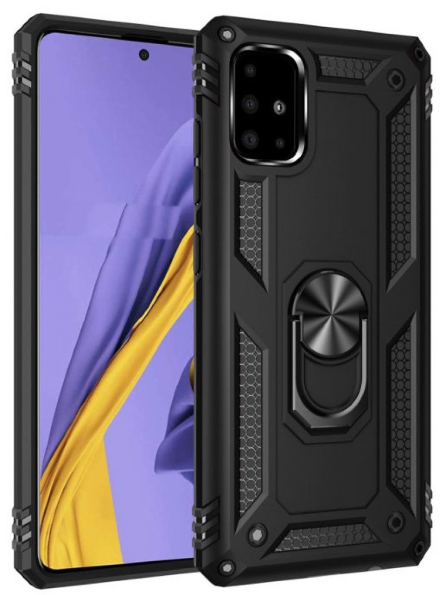 

ArmaRing чехол с кольцом подставкой и автодержателем для Huawei Nova 5T/Honor 20 Красный