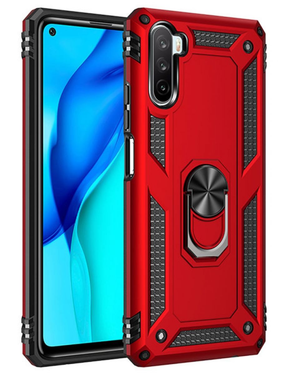 

ArmaRing чехол с кольцом подставкой и автодержателем для Honor 30i/Y8P Черный