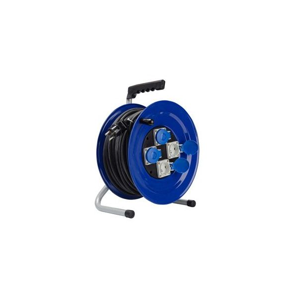 

Удлинитель 40 метров, У1С-4-40 ip44, 4гнезда, катушка металлическая 300мм, 16 А КГ3х2,5