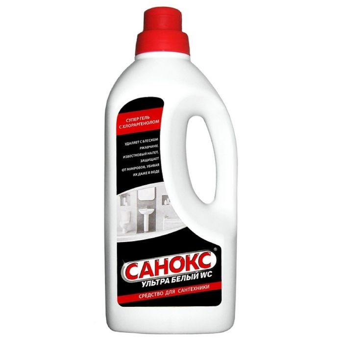 

Гель Аист Санокс с хлораргенолом, ультра белый WS, 1,1 л