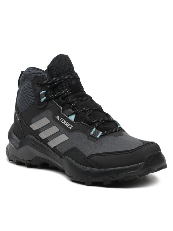 

Кроссовки женские Terrex AX4 Mid GORE-TEX Hiking Shoes HQ1049 adidas Черный 36,5 EU, Terrex AX4 Mid GORE-TEX Hiking Shoes HQ1049