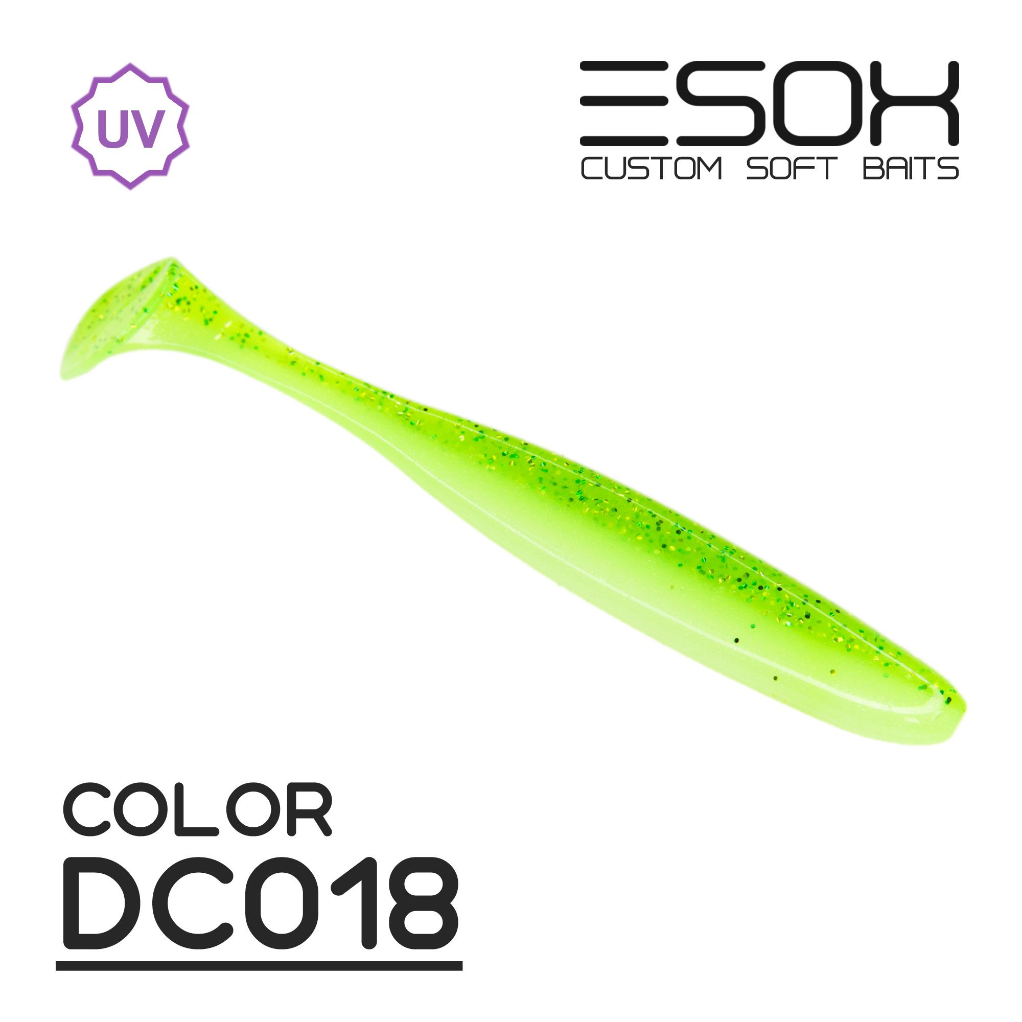 

Силиконовая приманка Esox Sheasy 120 мм цвет dc018 4 шт, Разноцветный, Sheasy