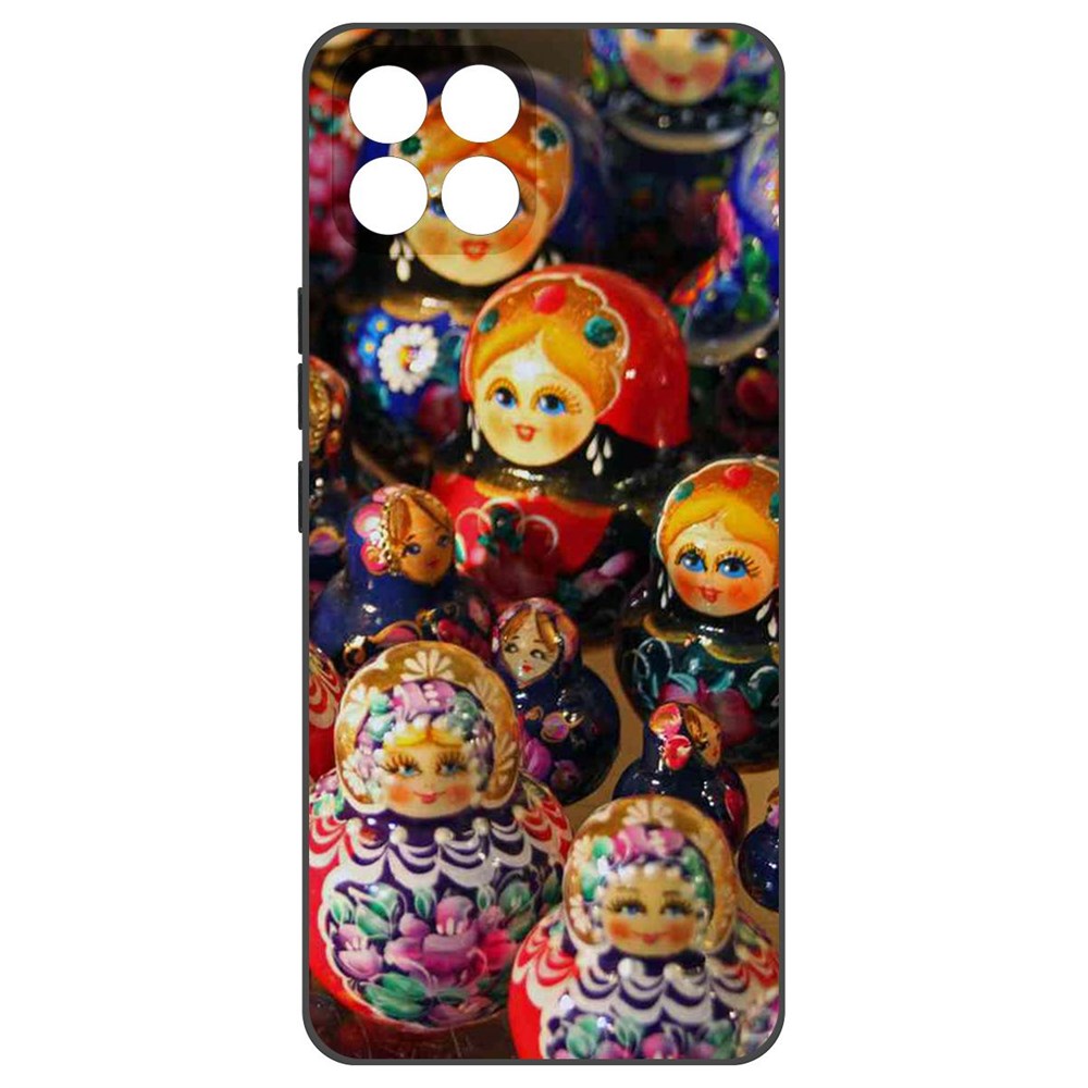 

Чехол-накладка Софт Матрешка для Infinix Smart 6 HD, Черный