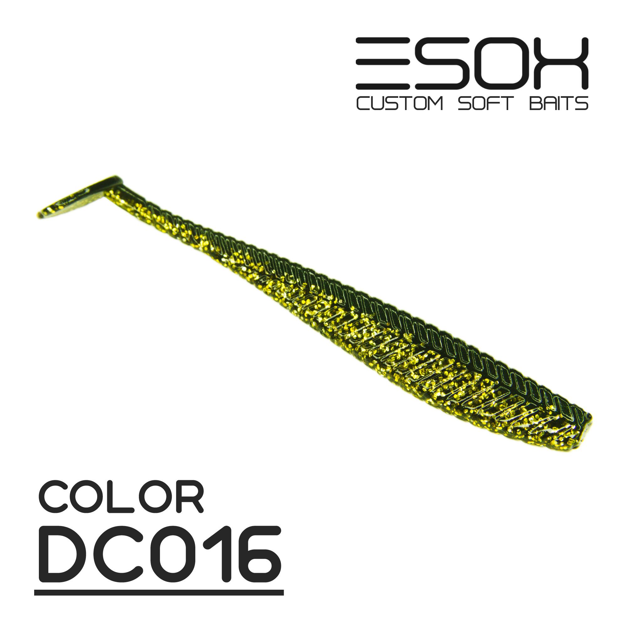 

Силиконовая приманка Esox Tratta 106 мм цвет dc016 5 шт, Разноцветный, Tratta