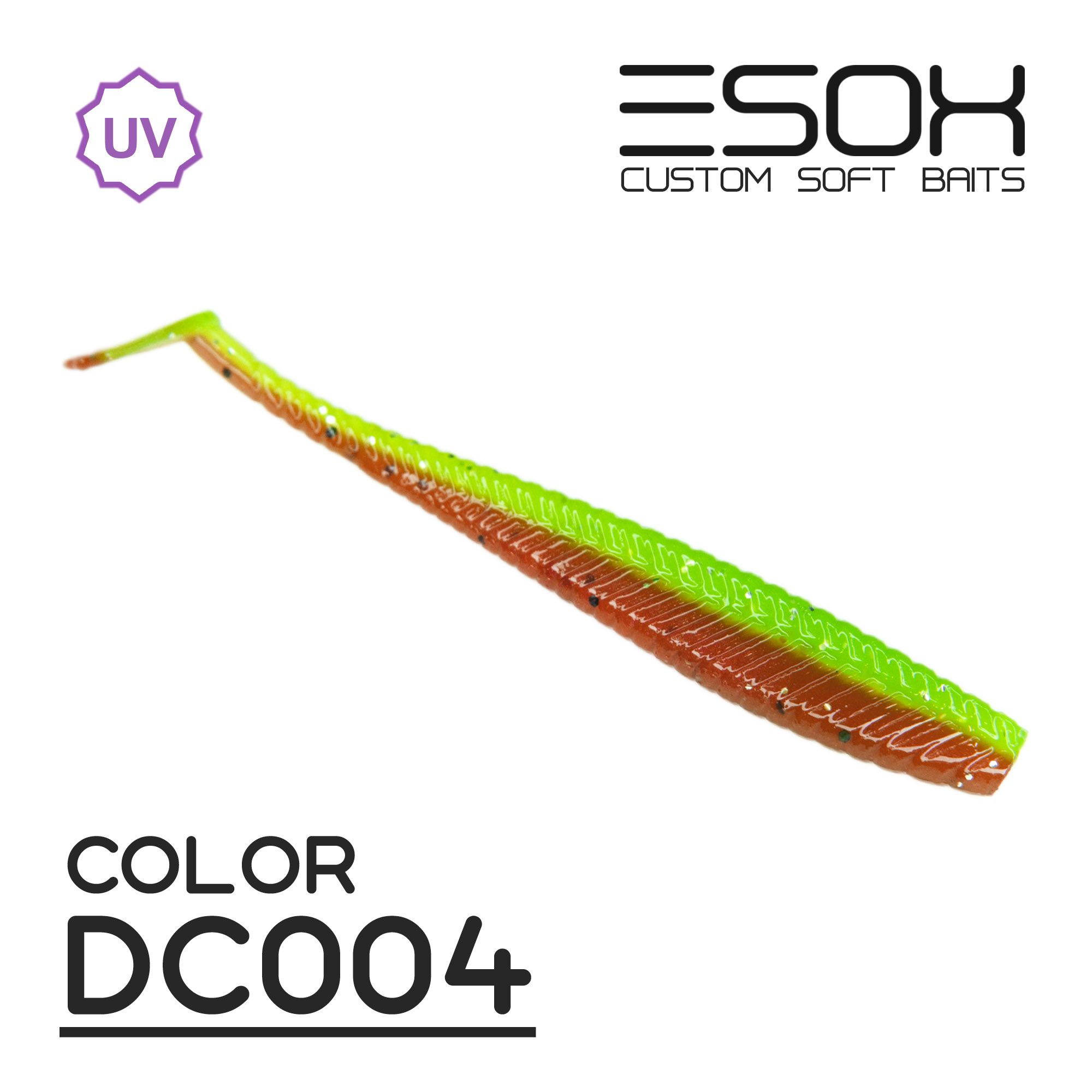 

Силиконовая приманка Esox Tratta 89 мм цвет dc004 6 шт, Разноцветный, Tratta