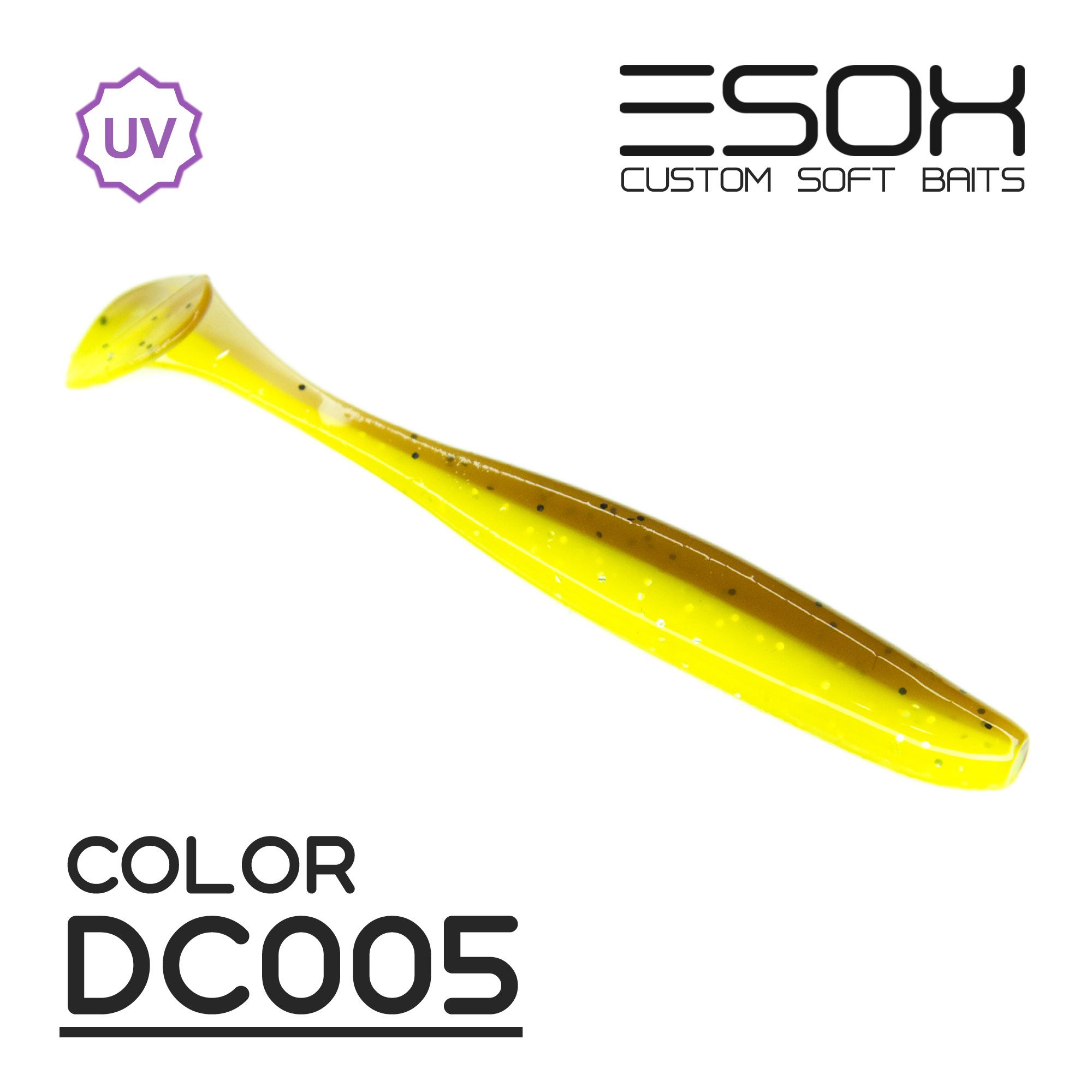 

Силиконовая приманка Esox Sheasy 80 мм цвет dc005 6 шт, Разноцветный, Sheasy