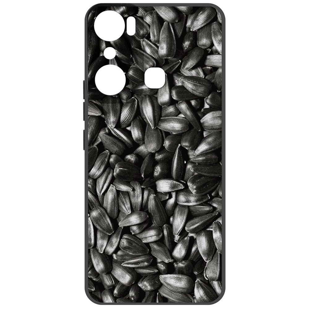 Чехол-накладка Софт Семечки для Infinix Hot 20i