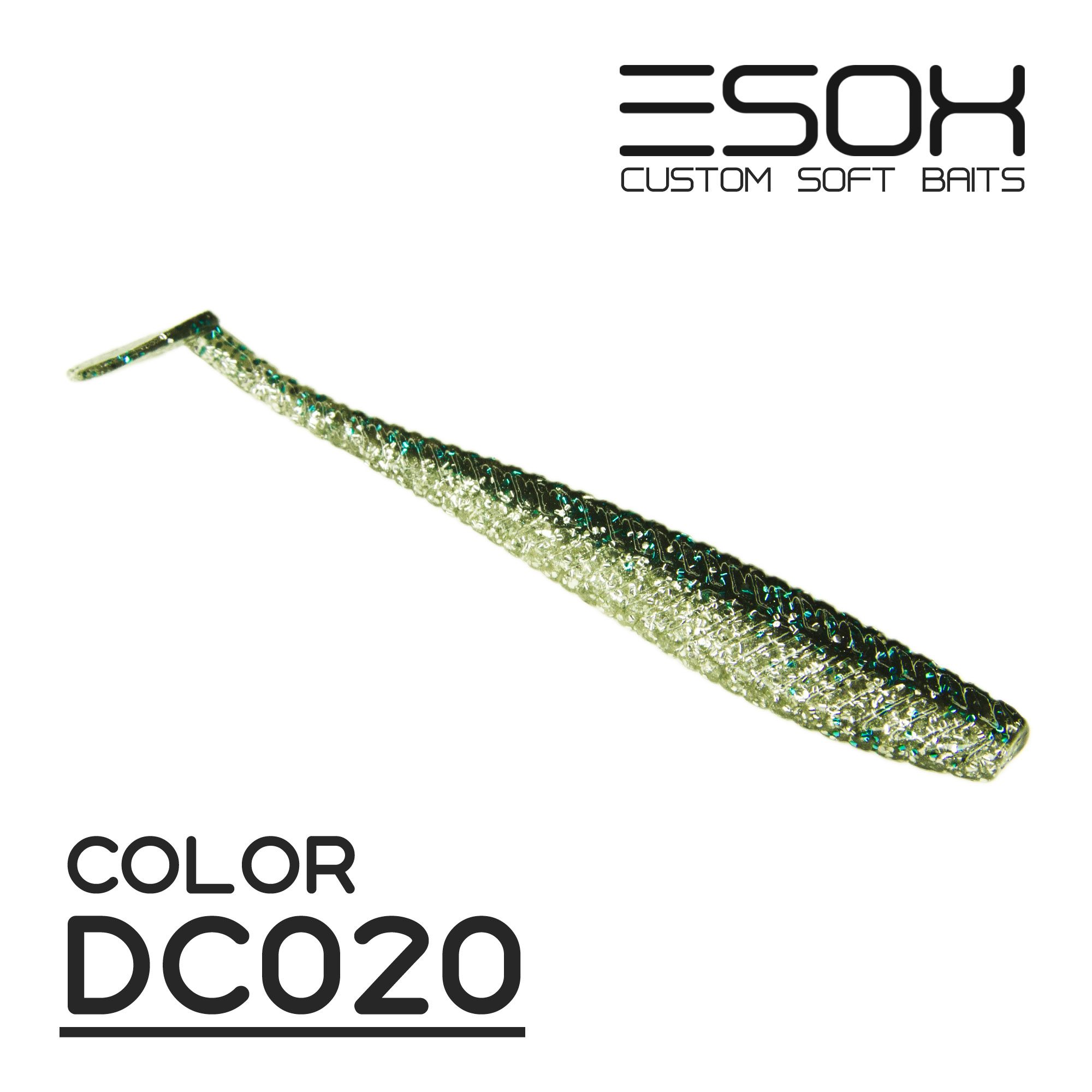 

Силиконовая приманка Esox Tratta 89 мм цвет dc020 6 шт, Разноцветный, Tratta