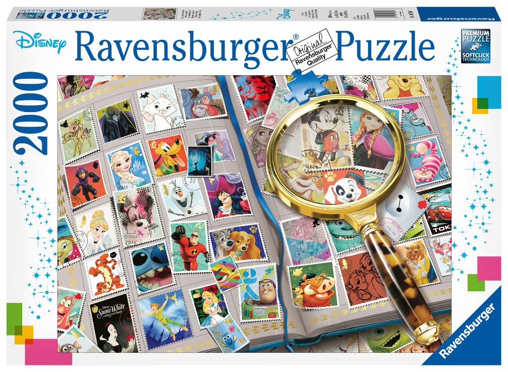 

Пазл Ravensburger Альбом с марками сгероями Disney 2000эл