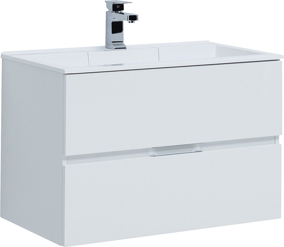 

Тумба для комплекта Aquanet Алвита 80 белая, Белый