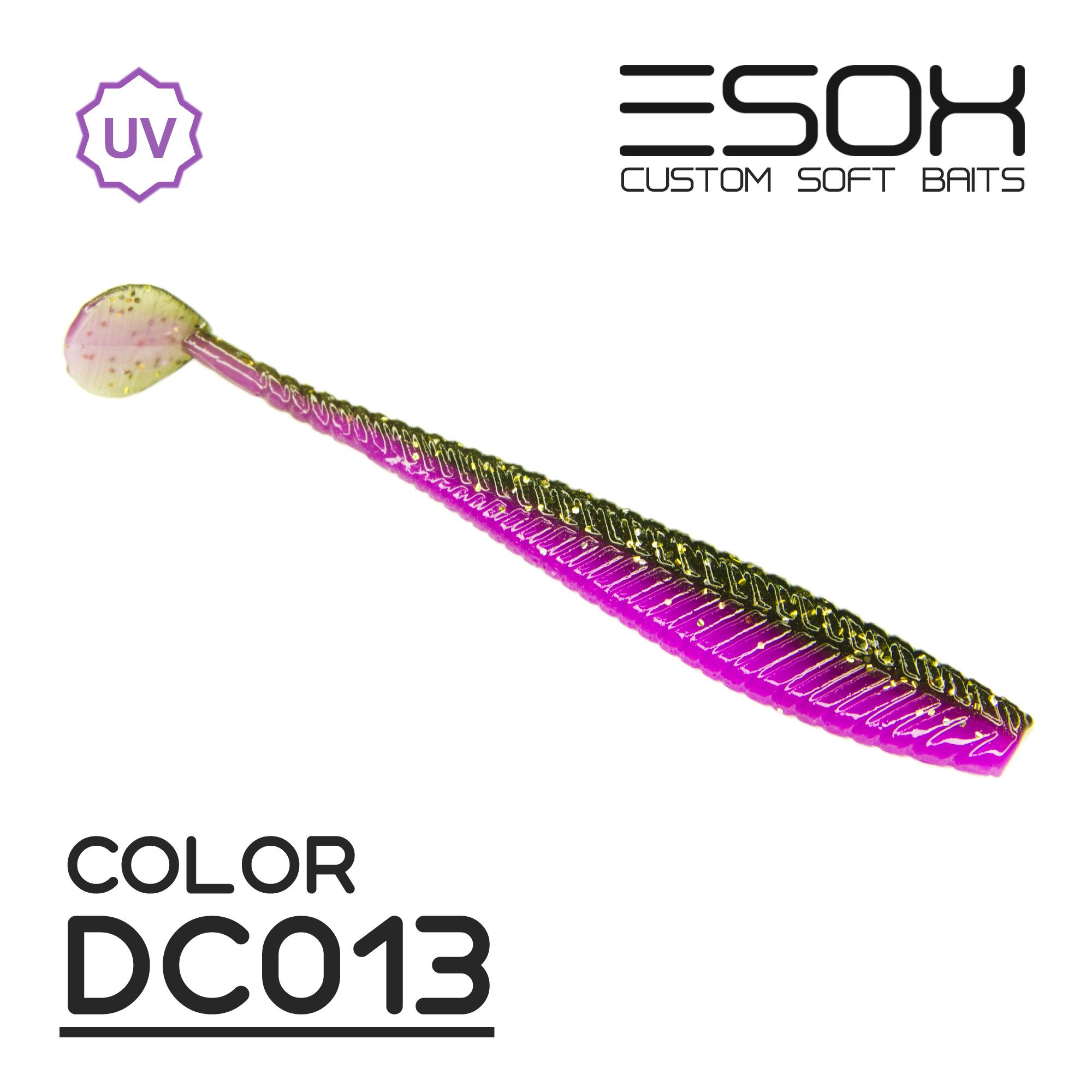 

Силиконовая приманка Esox Tratta 89 мм цвет dc013 6 шт, Разноцветный, Tratta